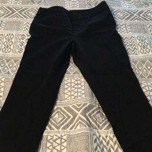 Black ankle pants Faded Glory